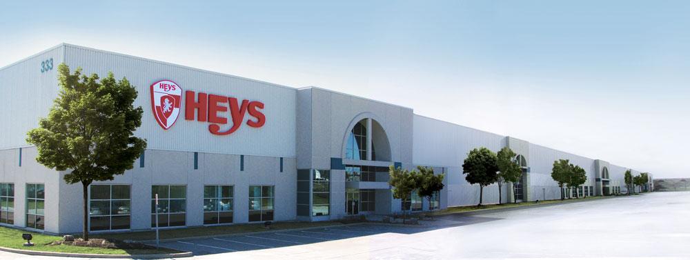 Heys Main Office at 333 Foster Crescent in Mississauga