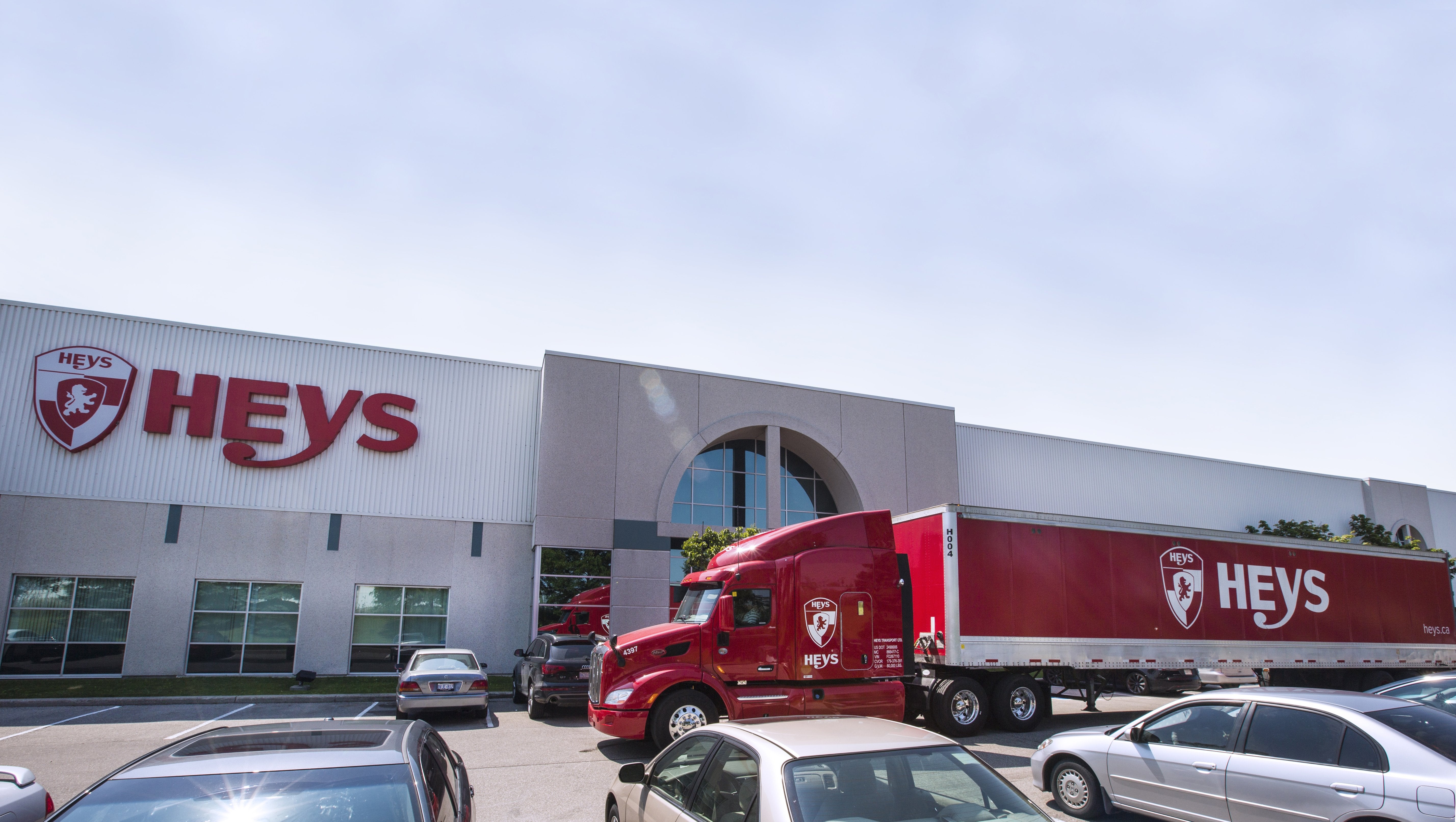 Heys Office Displaying the Heys Truck