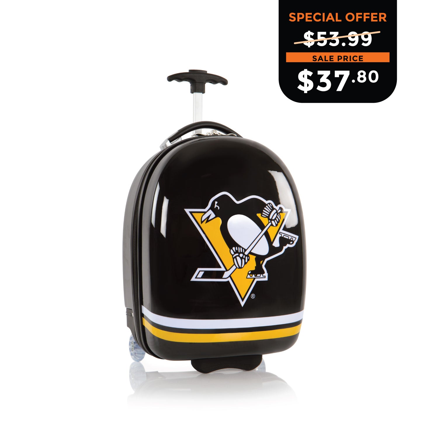 NHL Kids Luggage 18 Inch - Pittsburgh Penguins