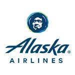 Alaska Airlines - Arline Logo - Displays all Carry-on Approved by the airline.