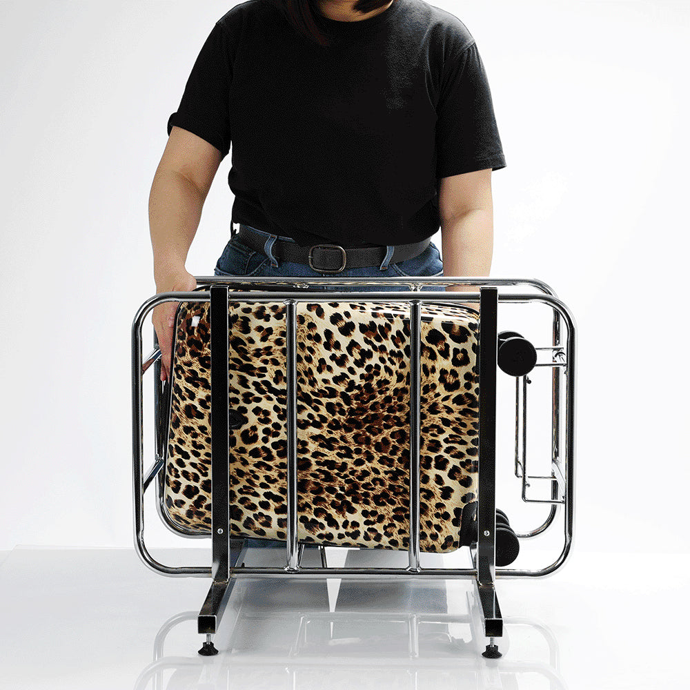 Carry-on Test Fit - Brown Leopard Luggage