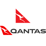 Qantas Logo - Click to Display all Carry-on luggage Approved by the airline.