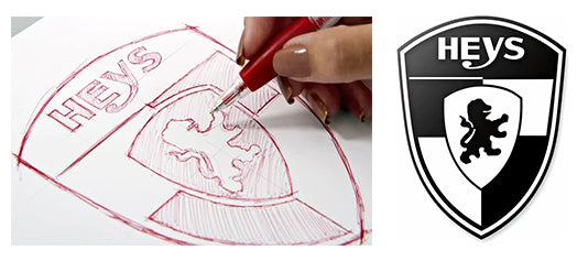 Heys Crest Logo - New logo Created 2003