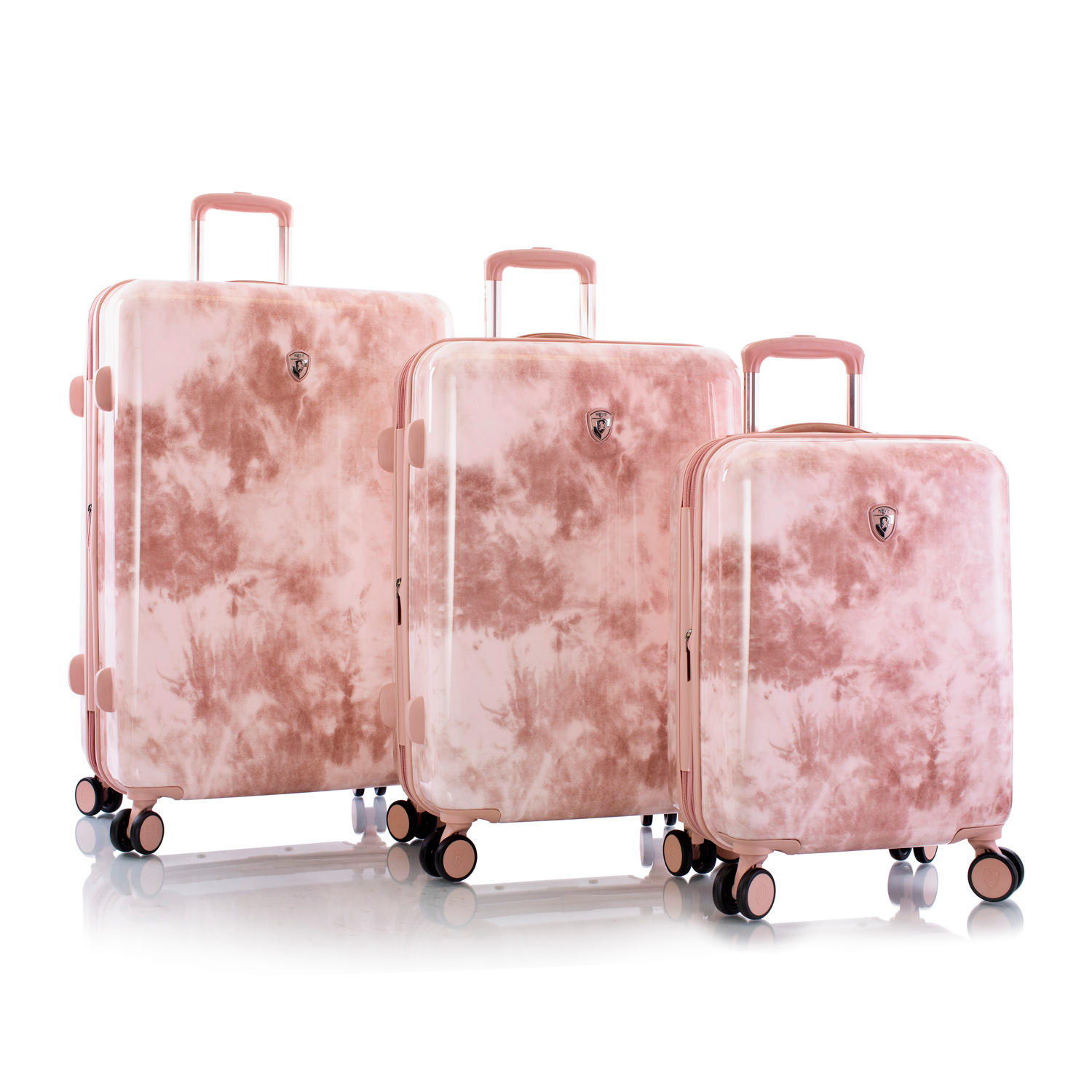 小物 chee Qeetex 3 Piece Hardshell Luggage Suitcase Sets Hardside