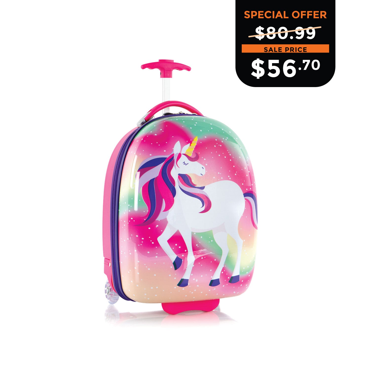 Kids Luggage - Unicorn - (HSRL-RS-FH13-20AR)