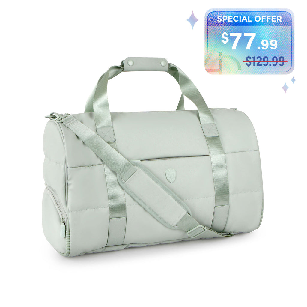 Heys The Puffer Duffel Bag Sage Green