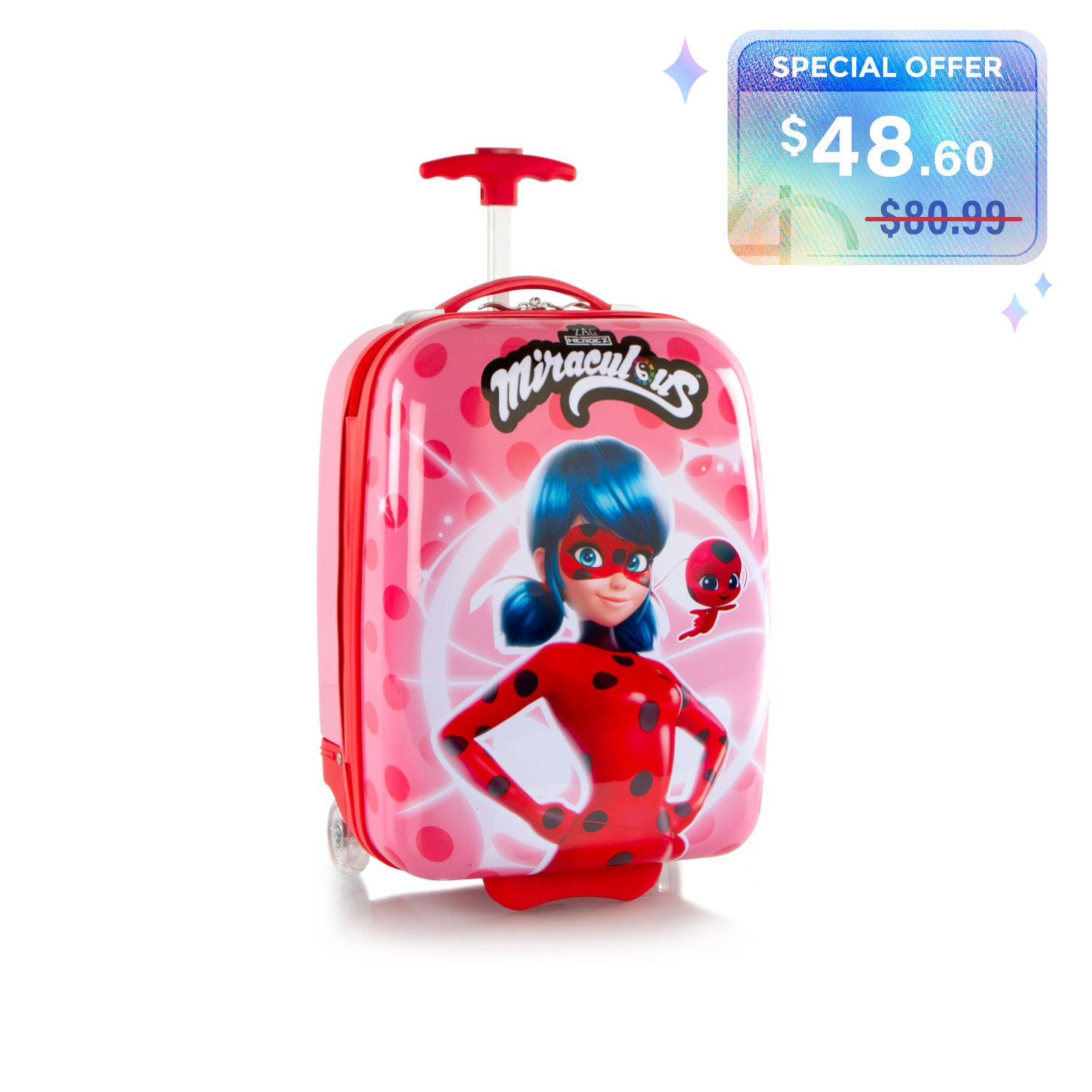 Miraculous Lady Bug - Kids Luggage - (Z-HSRL-RT-MR01-22AR)
