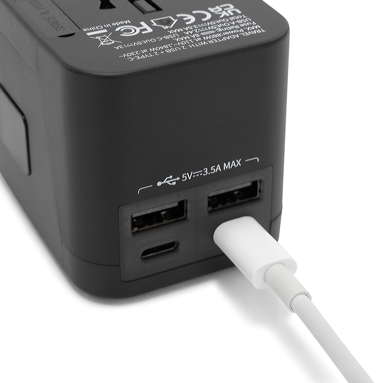 All-in-One Super ELITE™ Travel Adapter - with USB