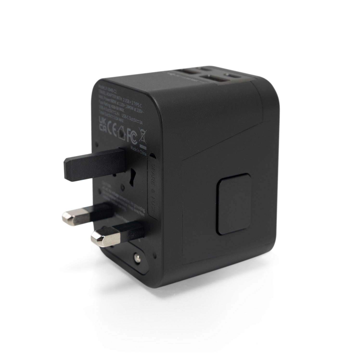All-in-One Super ELITE™ Travel Adapter - with USB