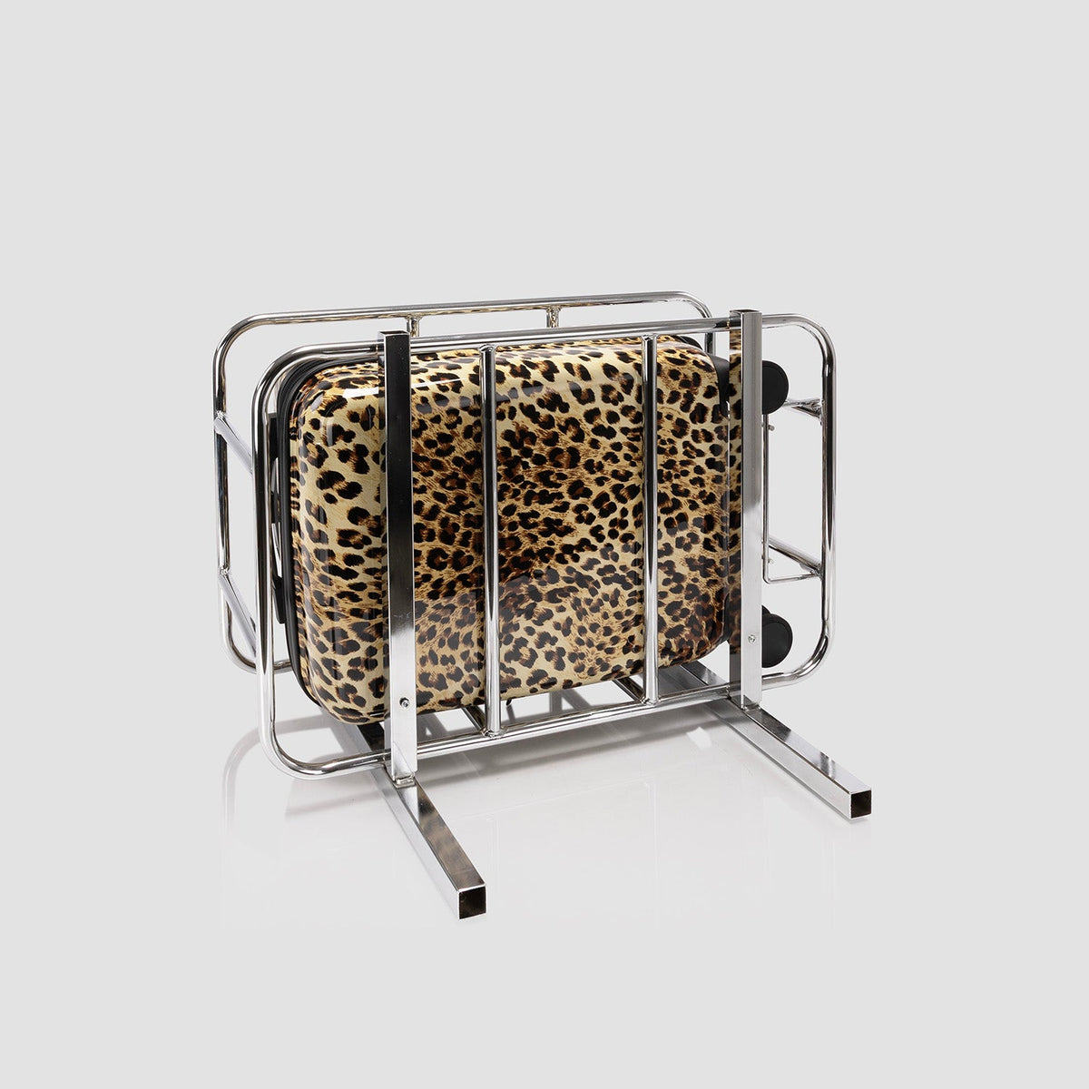 Elite Fashion Spinner® - Brown Leopard 3 Piece Luggage Set