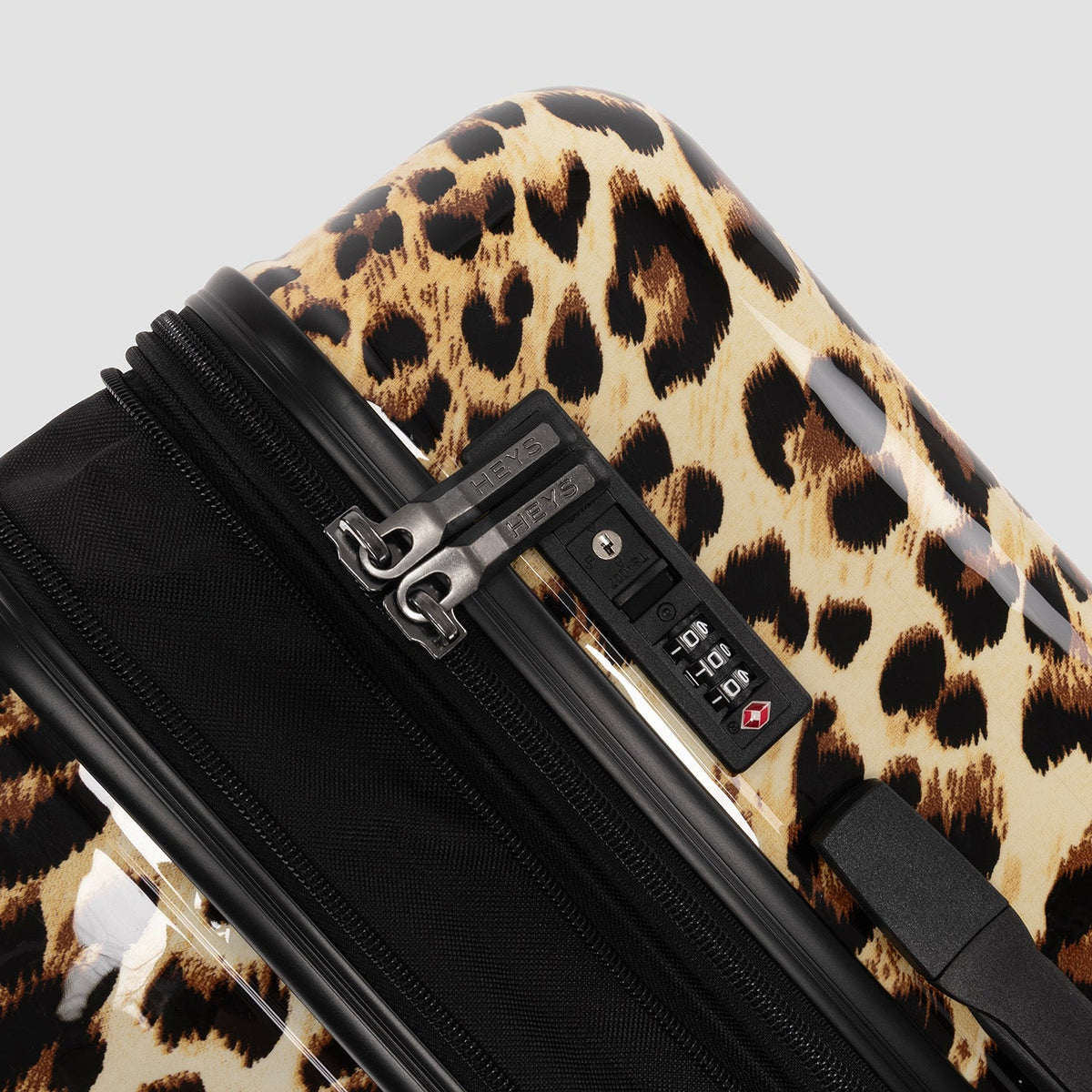 Elite Fashion Spinner® - Brown Leopard 3 Piece Luggage Set
