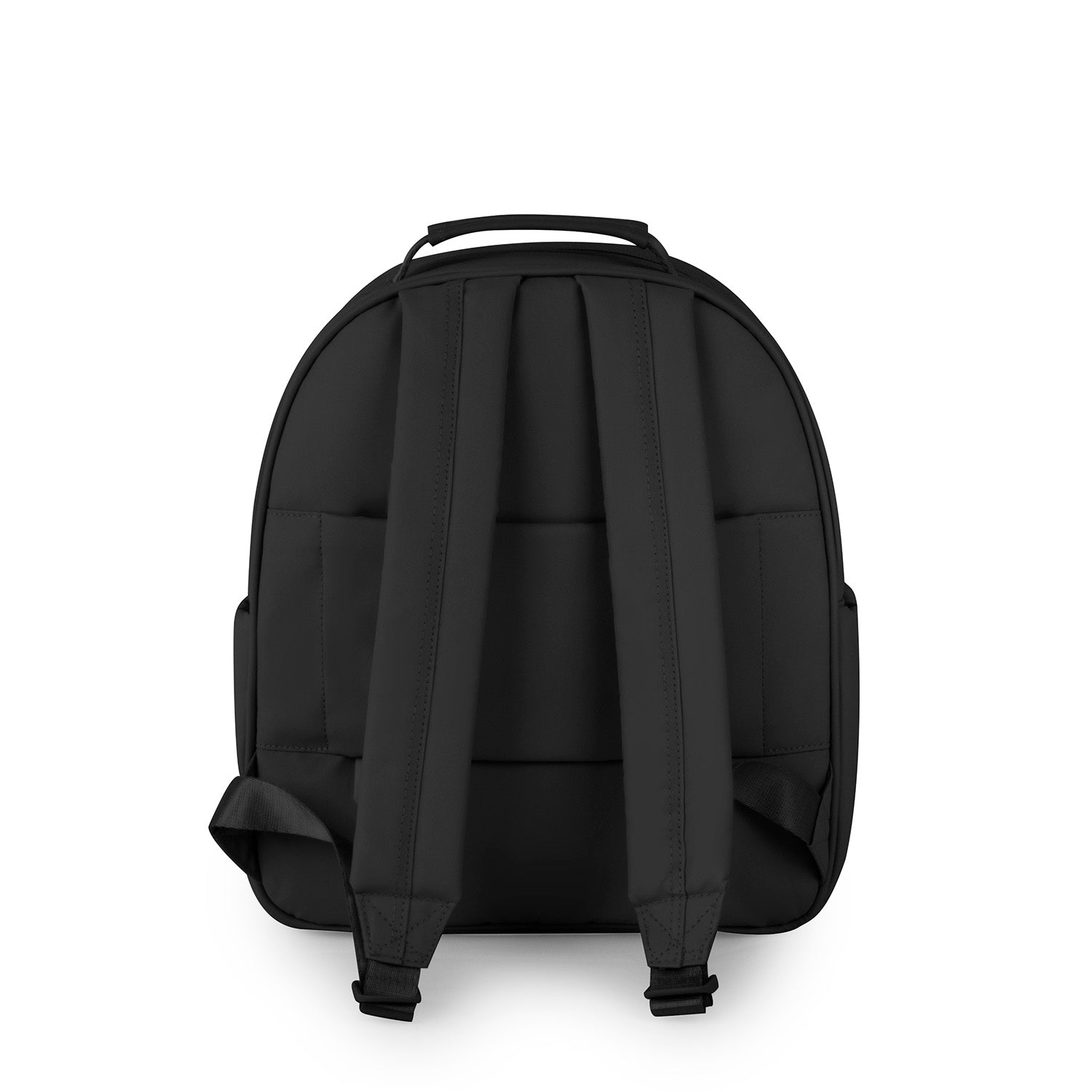 Black puffer backpack online