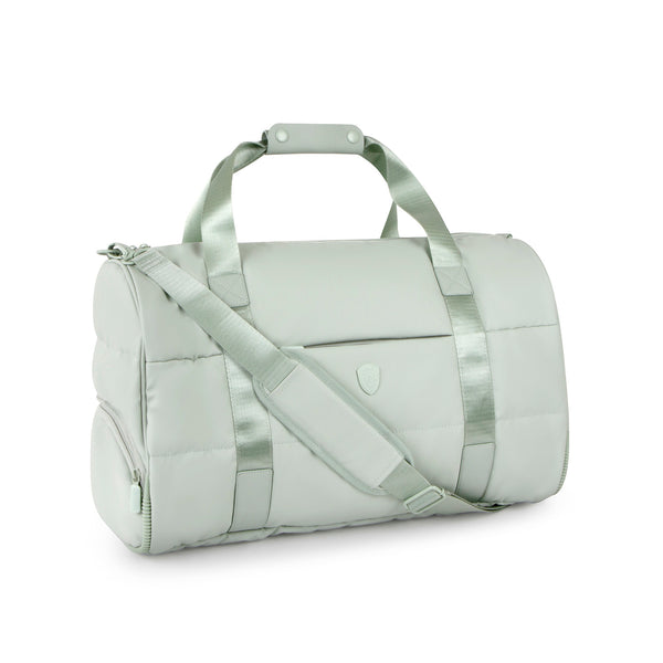 Puffer_Duffel_Front_View_Sage_ 
