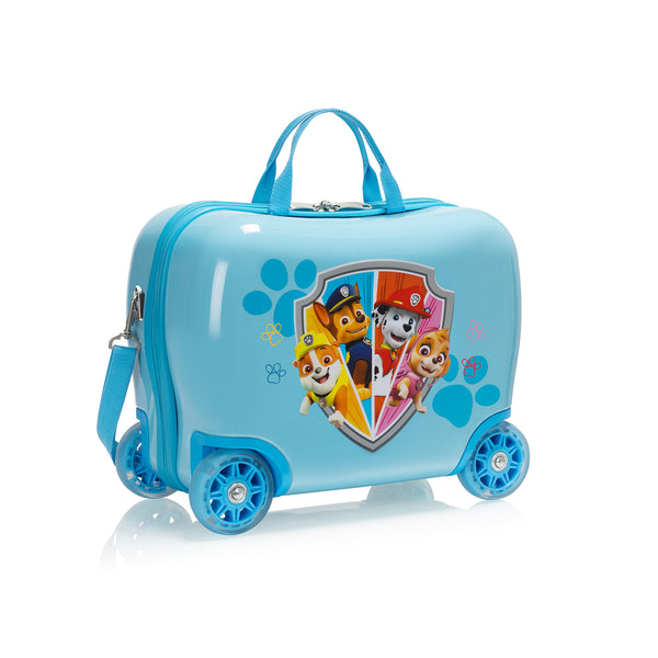 Heys Ride Carry-on Luggage with Light-Up Wheels Paw Patrol