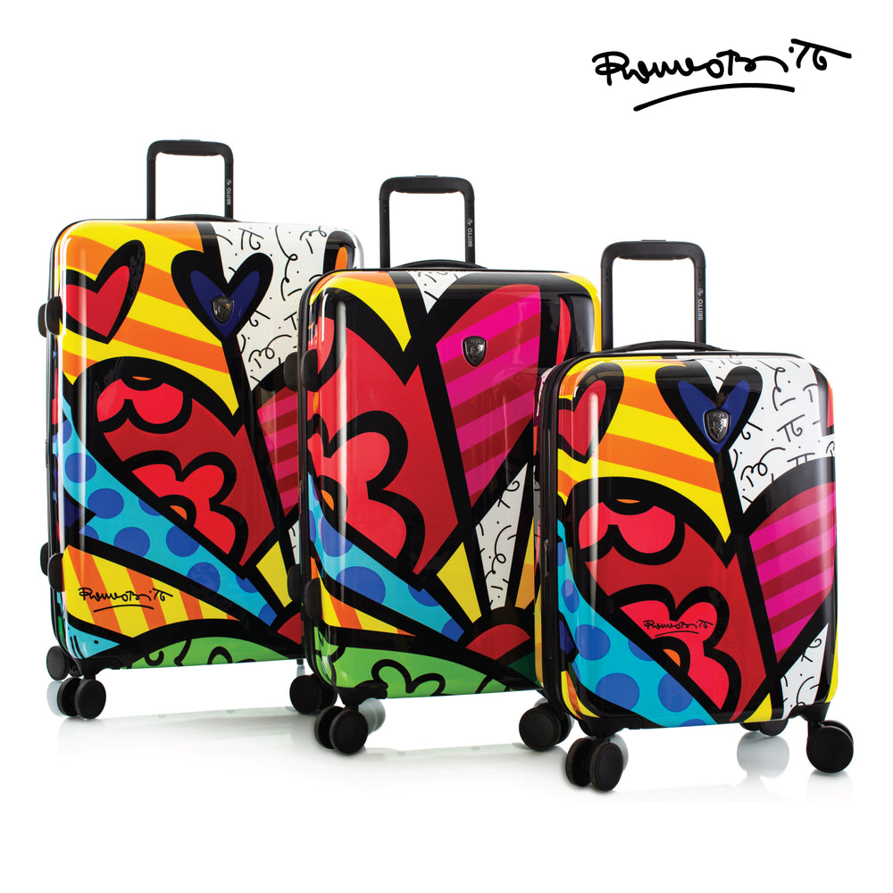 Britto A New Day Piece Luggage Set The Art of Modern Luggage™