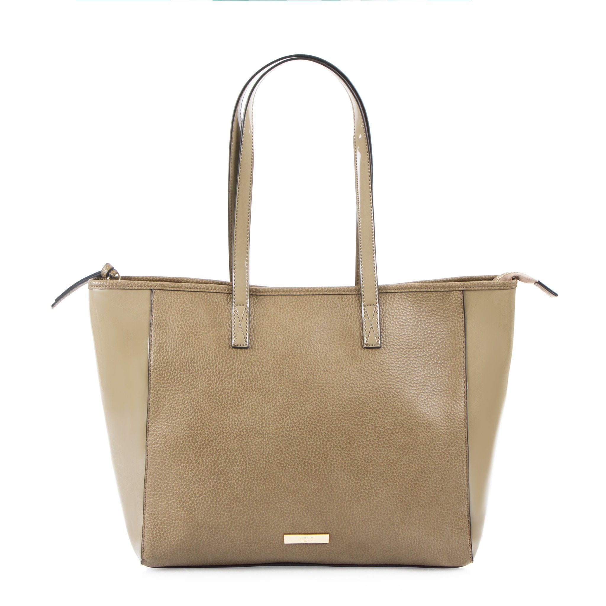 Bliss E/W Tote with Bonus Pouch - Taupe