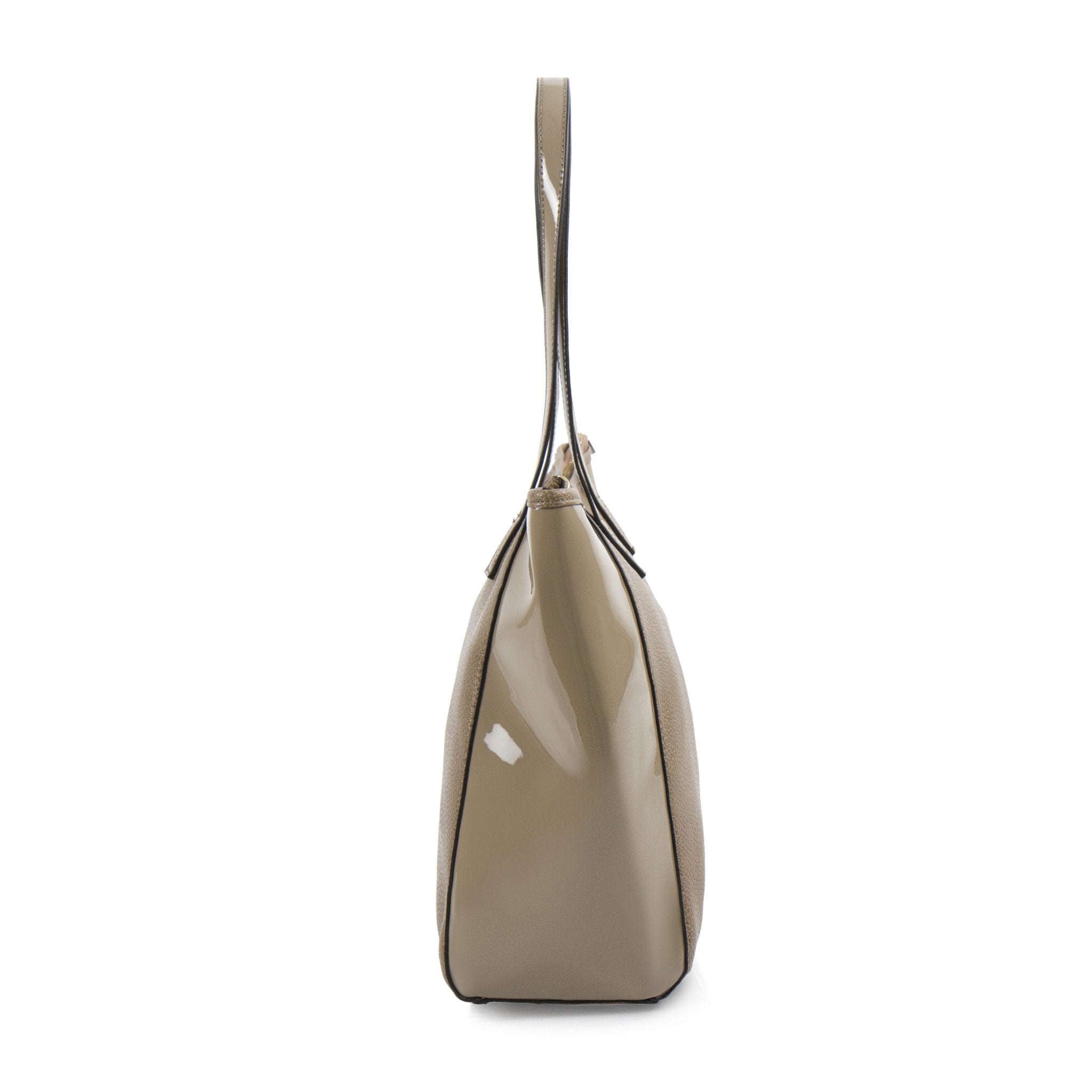 Bliss E/W Tote with Bonus Pouch - Taupe