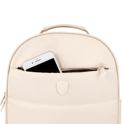 The Puffer Backpack - Ivory