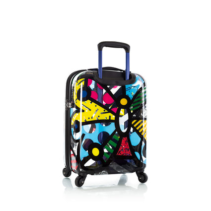 Britto - Butterfly Transparent 21" Carry-on - The Art of Modern Travel™