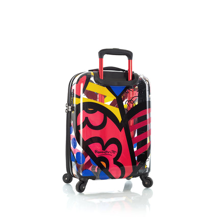 Britto - A New Day Transparent 21" Carry-on - The Art of Modern Travel™