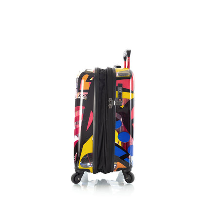 Britto - A New Day Transparent 21" Carry-on - The Art of Modern Travel™