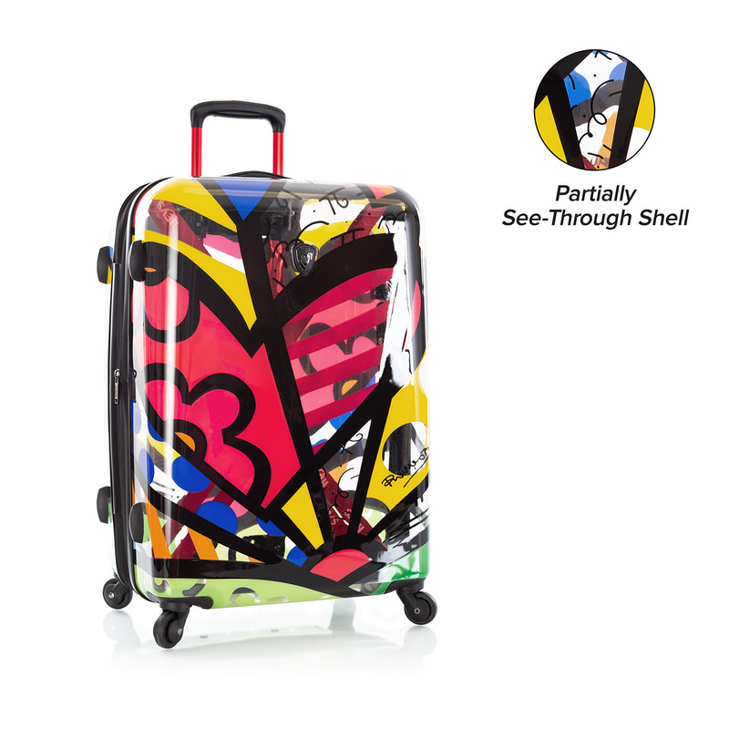 Britto - A New Day Transparent 26" - The Art of Modern Travel™