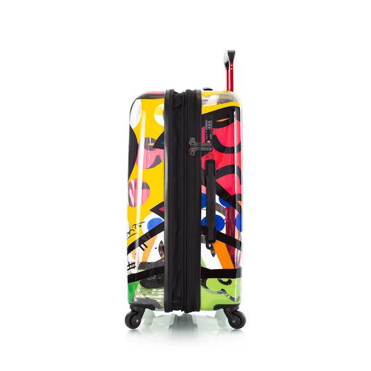 Britto - A New Day Transparent 26" Luggage - The Art of Modern Travel™