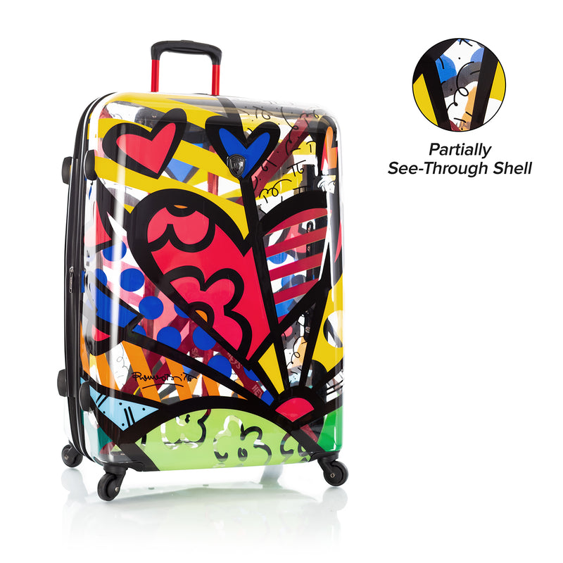 Britto - A New Day Transparent 30" - The Art of Modern Travel™