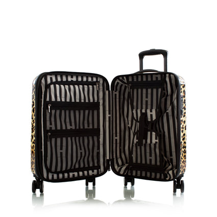 Brown Leopard Fashion Spinner™ 21" Carry-on
