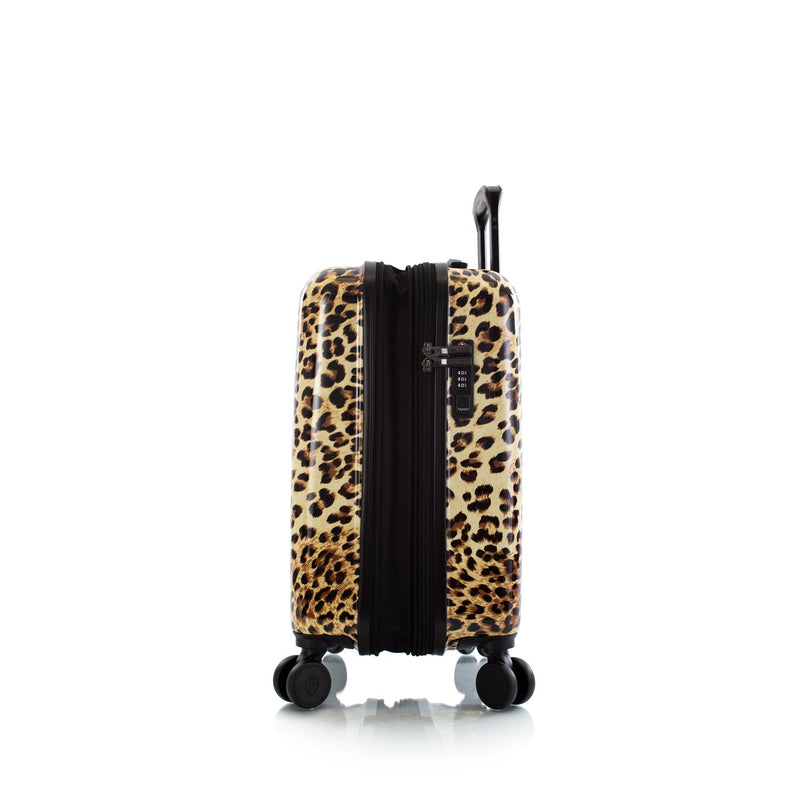 Brown Leopard Fashion Spinner™ 21" Carry-on