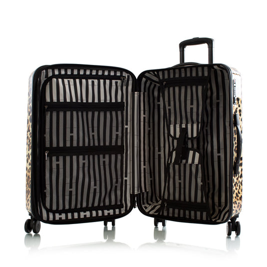 Brown Leopard Fashion Spinner™ 3 Piece Luggage Set