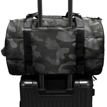 The Puffer Duffel Bag - Camo