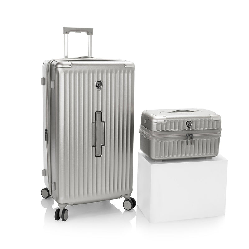 Luxe 2 Piece Luggage Set (Luxe Trunk and Beauty Case) 2pc set