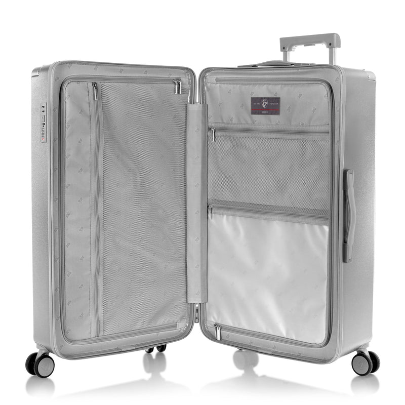 Luxe 2 Piece Luggage Set Inside (Luxe Trunk and Beauty Case) 2pc set