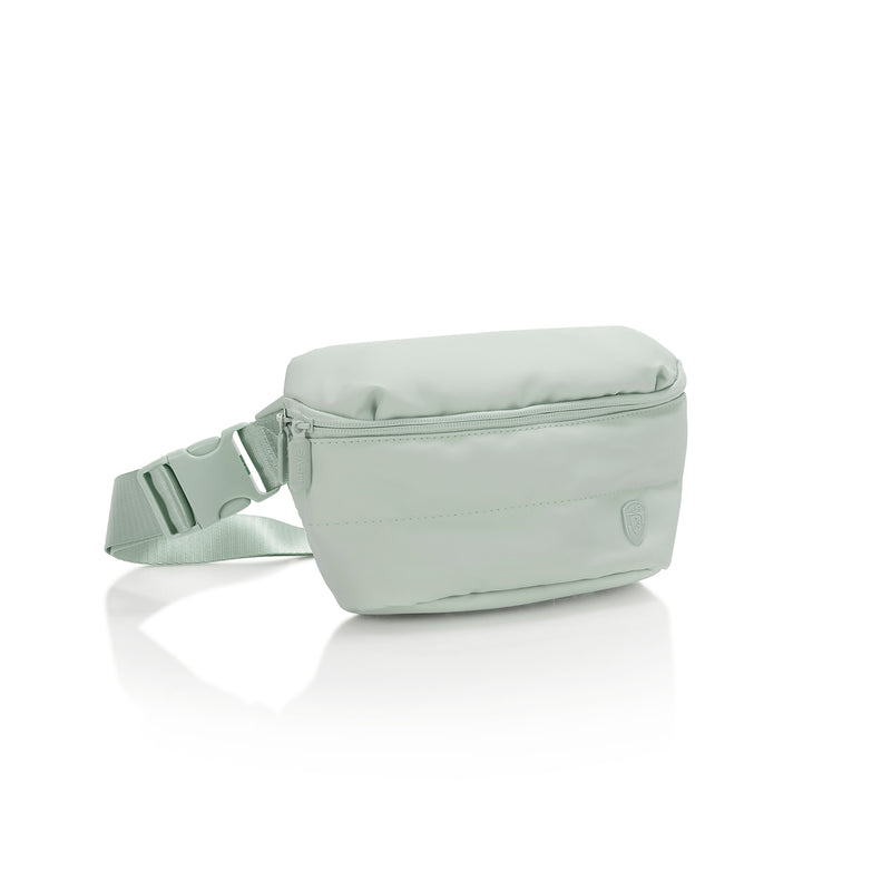 The Puffer Mini Waist Bag - Sage Green