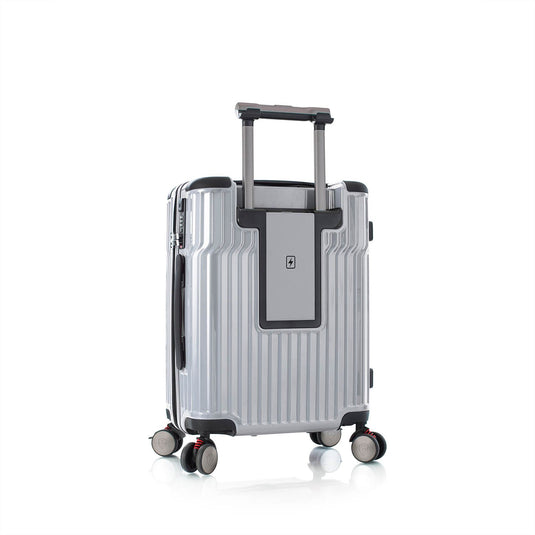 Tekno 21" Carry-on Luggage - Silver
