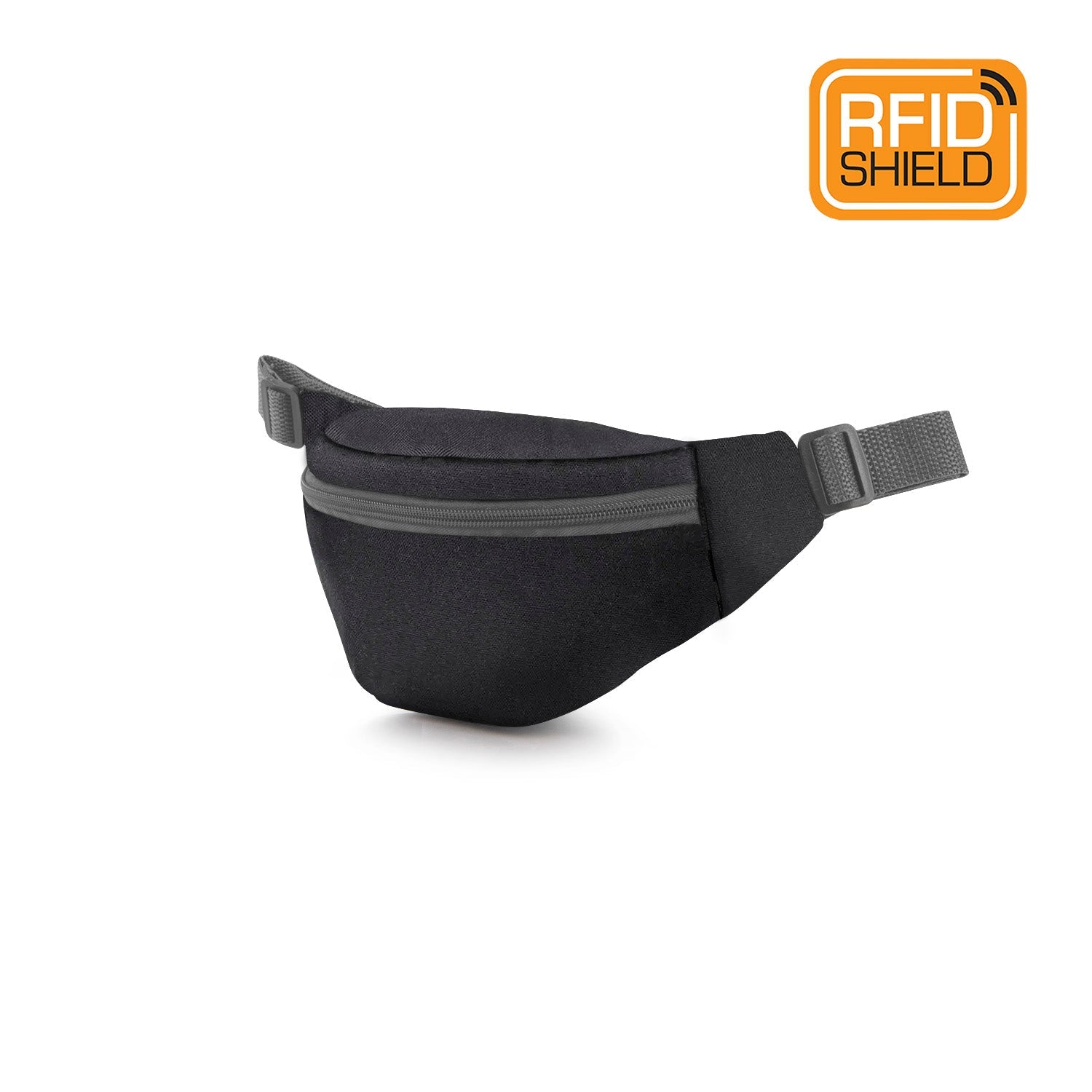 RFID Fanny Pack - Black - The Art of Modern Travel™