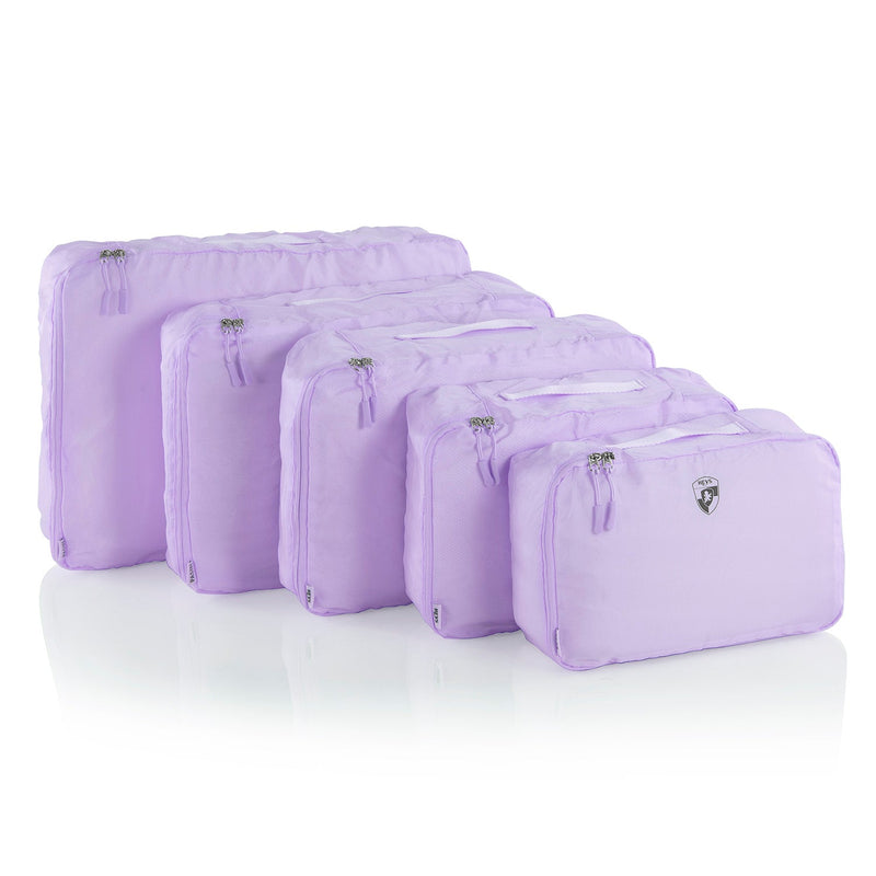 Pastel 5 pc Packing Cube Set